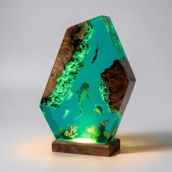 RESINOVA - TORTUES, REQUIN, ANEMONE